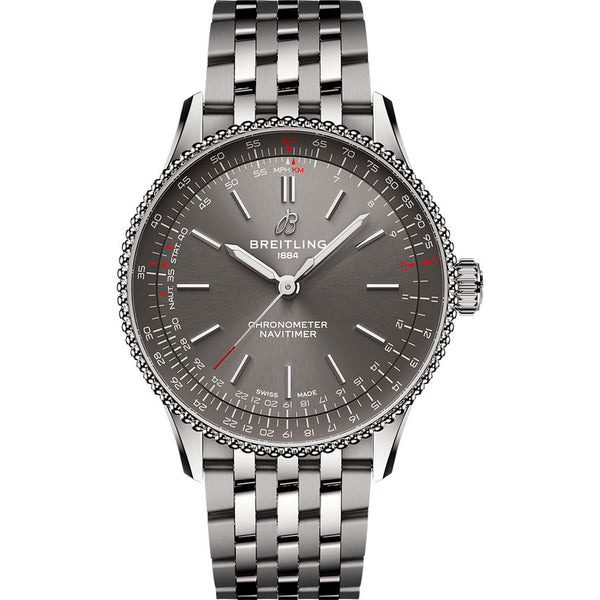 Breitling Navitimer A17327381B1A1 36mm Stainless Steel Grey Dial
