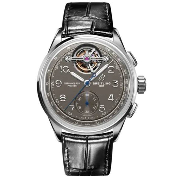 Breitling Premier B21 Chronograph Tourbillon JB2120A61B1P1 42mm 18K White Gold Grey Dial