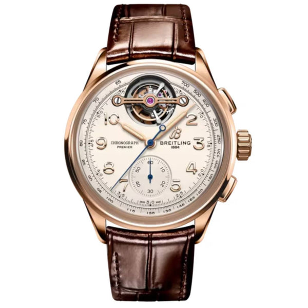Breitling Premier B21 Chronograph Tourbillon RB2120211G1P1 42mm 18k Red Gold