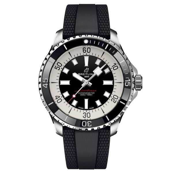 Breitling Superocean A17376211B1S1 44mm Stainless Steel Black Dial Watch