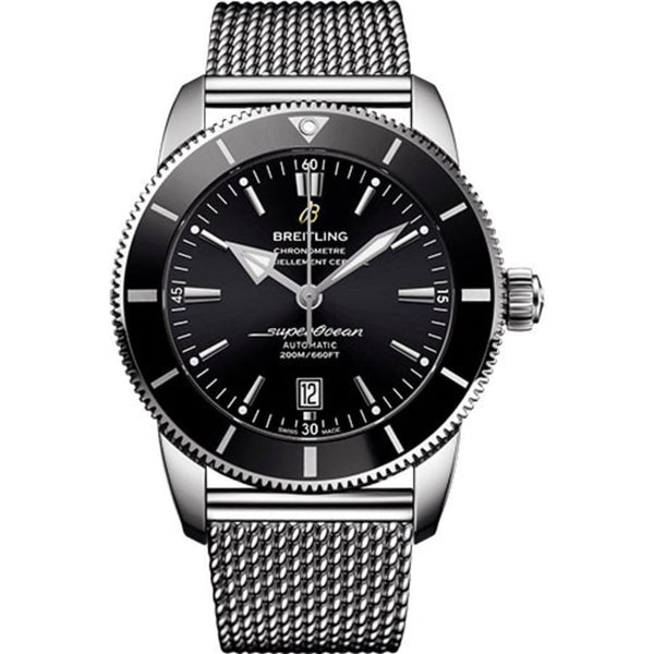 Breitling Superocean Heritage II AB2020121B1A1 46mm Black Dial Stainless Steel Bracelet
