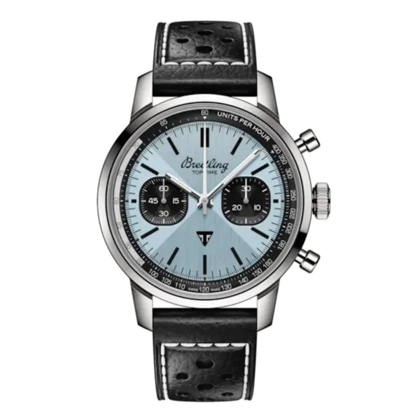Breitling Top Time B01 Triumph AB01764A1C1X1 41mm Ice Blue Dial