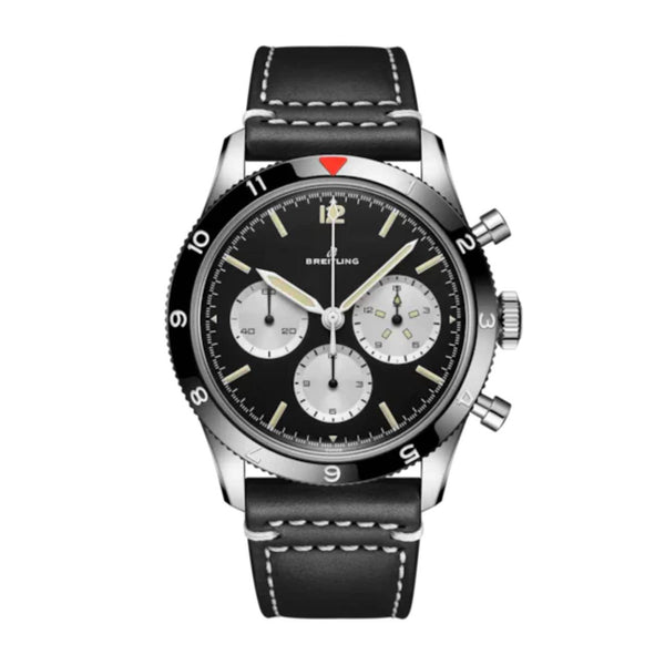 Breitling Classic AVI AB09451A1B1X1 41mm Black Dial Stainless Steel