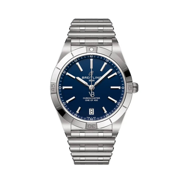 Breitling Chronomat A103801A1C1A1 36mm Blue Dial Stainless Steel Bracelet