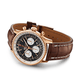 Breitling Navitimer B01 Chronograph 43 RB0121211B1P1 18K Rose Gold 43mm Black Dial