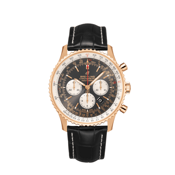 Breitling Navitimer B01 Chronograph 46 RB0127121F1P2 18K Rose Gold Anthracite Dial 46mm