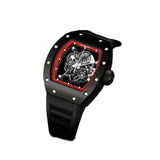 Richard Mille RM 055 Bubba Watson Red Drive AN Ti – Black Titanium Skeletonized