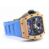 Richard Mille RM 11-02 Flyback Chronograph Dual Time Zone GMT in Rose Gold and Titanium