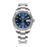 Rolex Oyster Perpetual 115234-0004 34mm Blue Dial