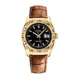 Rolex Datejust 116138 36mm Yellow Gold Black Index Dial