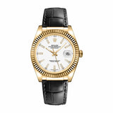 Rolex Datejust 116138 36mm Yellow Gold White Dial