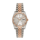 Rolex Datejust 116231 36mm Stainless Steel and Rose Gold Rhodium Diamond Dial Jubilee