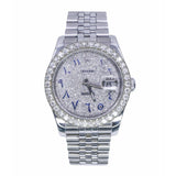Rolex Datejust 36mm Ref. 116234 Aftermarket Diamond Dial and Diamond Bezel with Jubilee Bracelet