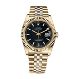 Rolex Datejust 36 116238-0074 Yellow Gold Black Dial