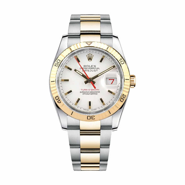 Rolex Datejust 36 Reference 116263 Two-Tone White Dial