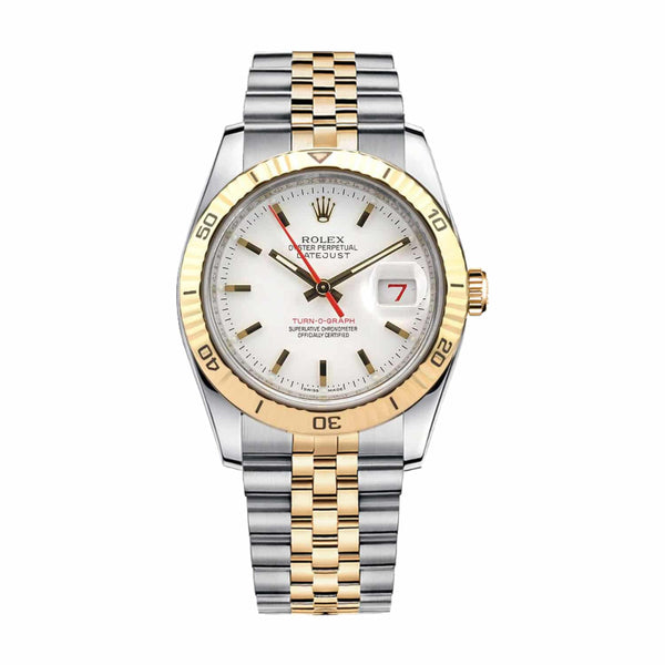 Rolex Datejust 36 116263 Two-Tone White Dial Jubilee Bracelet