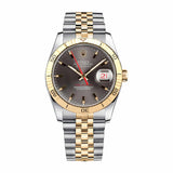Rolex Datejust 36 116263-stj Grey Dial Jubilee Bracelet