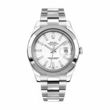 Rolex Datejust 41 116300-0003 Stainless Steel White Index Dial
