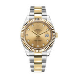 Rolex Datejust 41 116333 Champagne Diamond Dial Two-Tone Steel and 18k Yellow Gold