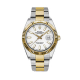 Rolex Datejust II 116333 41mm Two-Tone Steel and 18k Yellow Gold White Dial