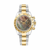 Rolex Cosmograph Daytona 116523 Steel and Yellow Gold Dark Mother of Pearl Roman Dial 40mm