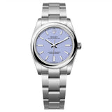 Rolex Oyster Perpetual 34 Reference 124200-0008 Lavender Dial Stainless Steel