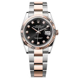 Rolex Datejust 36 126231-0020 Bright Black Dial Oyster Bracelet
