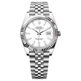Rolex Datejust 126334-0010 White Dial 41mm Oystersteel Jubilee Bracelet