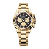 Rolex Daytona 126508-0002 Yellow Gold 40mm Black Dial Oyster Bracelet