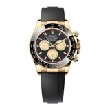 Rolex Cosmograph Daytona 126518LN-0004 40mm Yellow Gold Black Dial Oysterflex