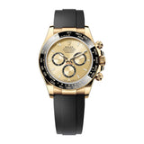 Rolex Cosmograph Daytona 126518LN-0010 Golden Dial 18kt Yellow Gold Oysterflex