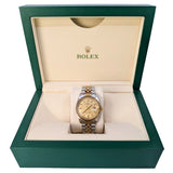 Rolex Datejust 1601 36mm Champagne Linen Dial Two-Tone Jubilee