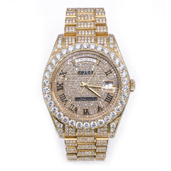 Rolex Day-Date II 218238 Full Diamond Watch