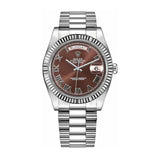 Rolex Day-Date II 218239 41mm White Gold Chocolate Dial