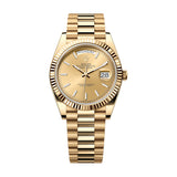 Rolex Day-Date 40 Ref. 228238-0003 Champagne Roman Dial 18k Yellow Gold