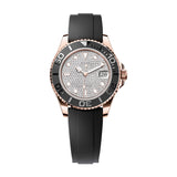Rolex Yacht-Master 37 Ref. 268655-0019 Diamond-Paved Dial Oysterflex