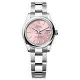Rolex Datejust 31 278240-0007 Pink Dial Stainless Steel Oyster Bracelet