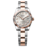 Rolex Datejust 31 278271-0015 Silver Dial 18kt Rose Gold & Stainless Steel Oyster Bracelet