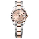 Rolex Datejust 278271-0023 Stainless Steel and 18kt Everose Gold with Rosé Diamond Dial 31mm