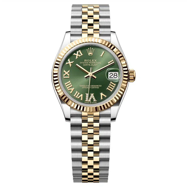 Rolex Datejust 31 278273-0016 Olive Green Dial Jubilee Bracelet