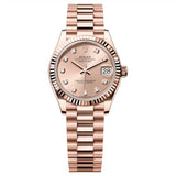 Rolex Datejust 31 278275-0031 Rosé-Colour Dial 18k Rose Gold President Bracelet