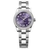 Rolex Datejust 278384RBR-0029 Aubergine Dial 31mm Oyster Bracelet