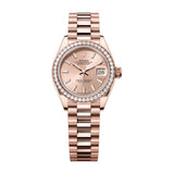 Rolex Lady-Datejust 279135RBR-0025 Rosé Dial 28mm Everose Gold
