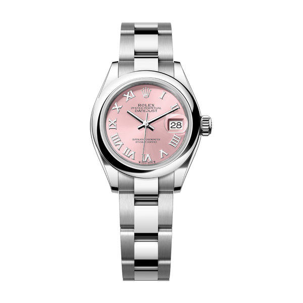 Rolex Lady-Datejust 279160-0014 28mm Pink Dial Oystersteel Oyster Bracelet