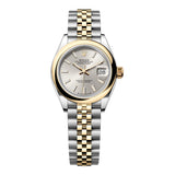 Rolex Lady-Datejust 279163-0019 Silver Dial Jubilee Bracelet 28mm Two-Tone