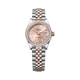 Rolex Lady-Datejust 279381RBR-0023 28mm Rosé Dial Everose Rolesor Jubilee