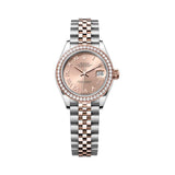 Rolex Lady-Datejust 279381RBR-0025 28mm Rosé Roman Dial Everose Rolesor Jubilee