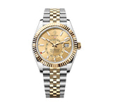 Rolex Sky-Dweller 336933-0002 Champagne Dial Yellow Rolesor Jubilee Bracelet 42mm