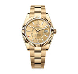 Rolex Sky-Dweller 336938-0001 Champagne Dial 42mm Yellow Gold Oyster Bracelet