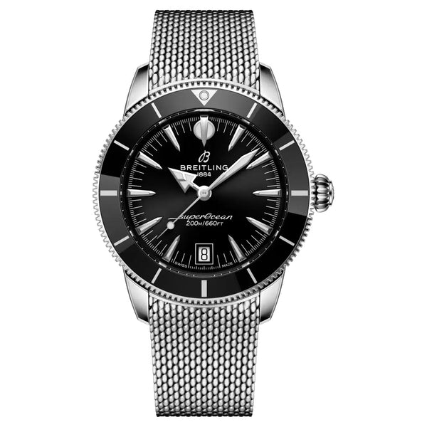 Breitling Superocean Heritage AB3110241B1A1 40mm Stainless Steel Black Dial